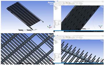Heat exchanger mesh